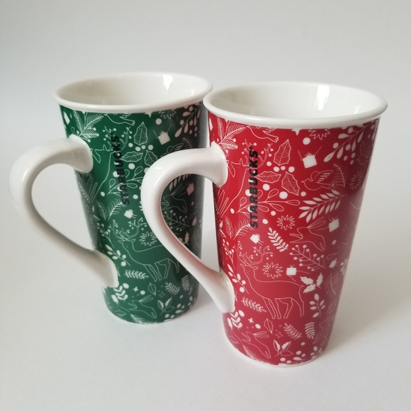 Starbucks Other - Starbucks | 2019 Red and Green Ceramic Holiday Mug